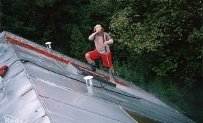 Nátěry střech a renovace - plechové střechy